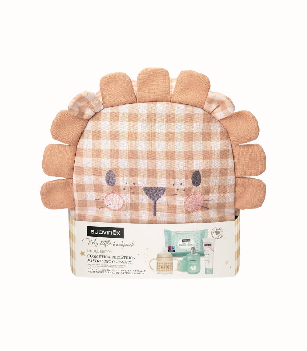 Suavinex Babyset Ryggsäck Beige Lejon