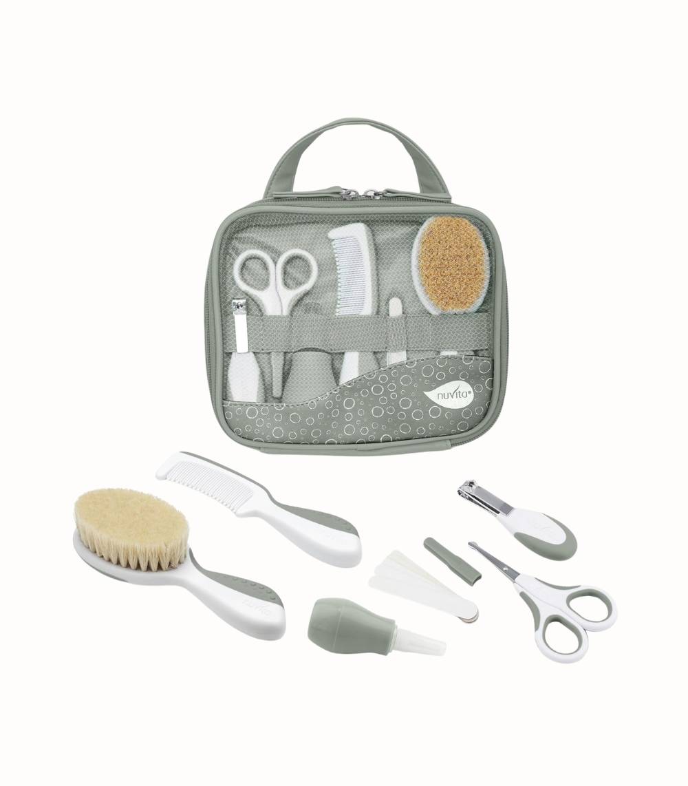 Babyvård Set med Sax & Borste