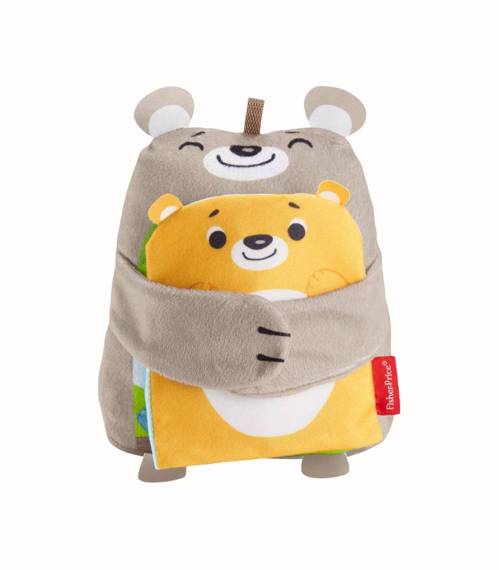 Mjuk Aktivitetsbok med Plyschdjur för Bebisar