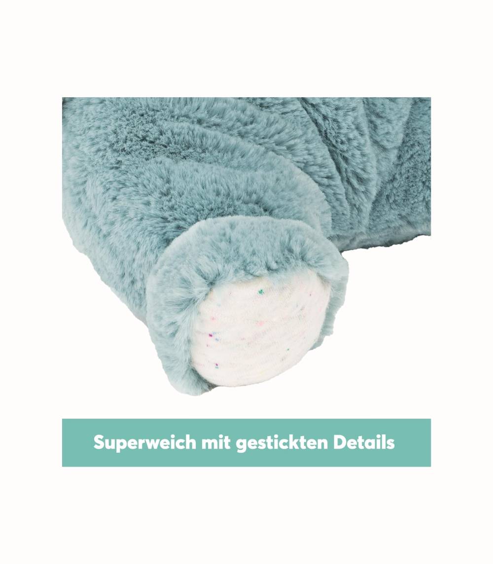 Grön flodhäst mjukisdjur