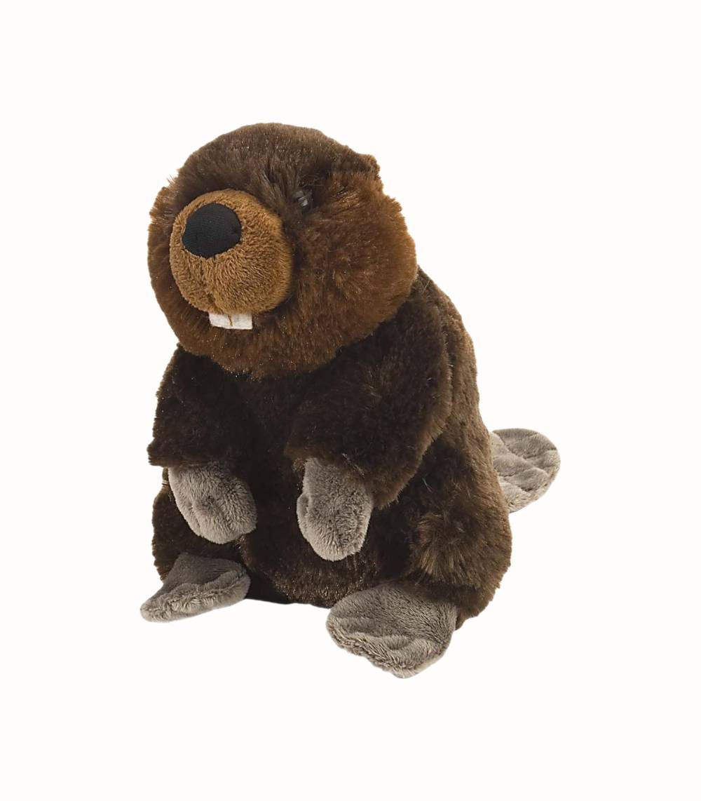 Mjuk bäverleksak 20 cm