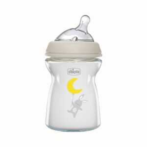 Glasflaska från 0+ månader- 250 ml