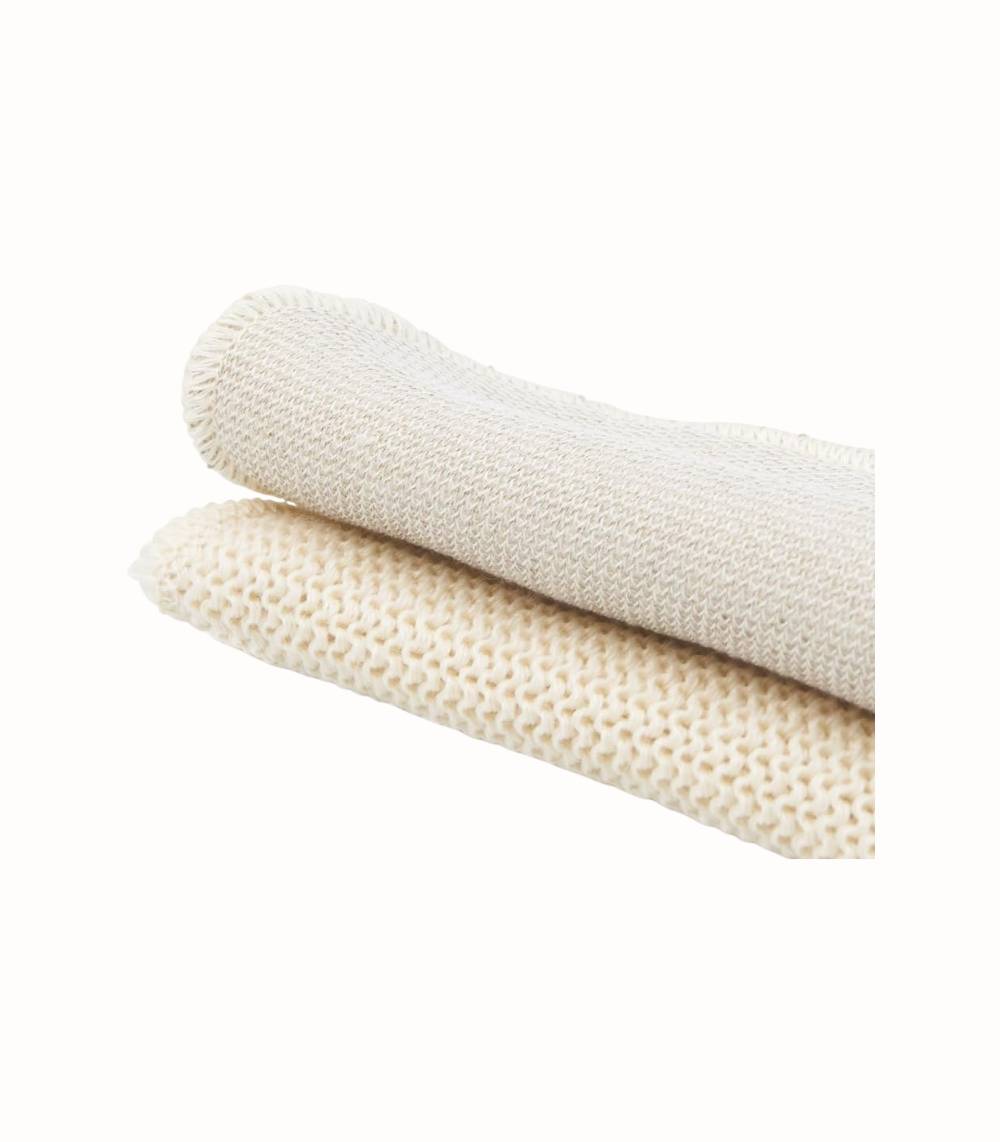 Tvättbara Amningsinlägg med Silver, 2-pack