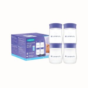 Lansinoh bröstmjölksflaskor 4-pack 160 ml