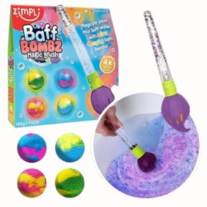 Zimpli Kids Färgglada Badbomber Badsats för Barn