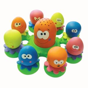 Bläckfisk Badleksak med Nummer 9 delar