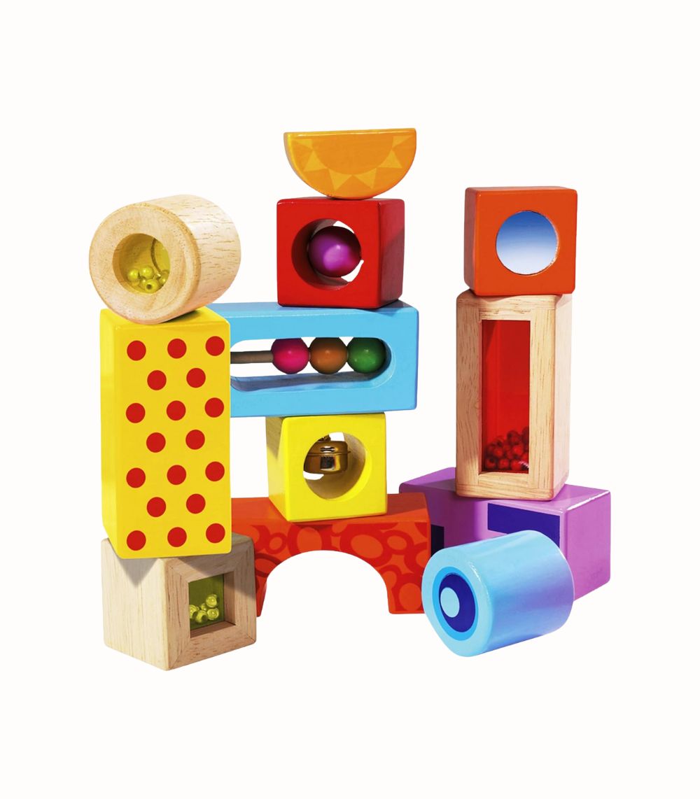 Sensoriska Träklossar