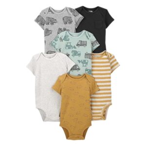 Babybyxor 4-pack i ekologisk bomull för unisex, elastisk midja