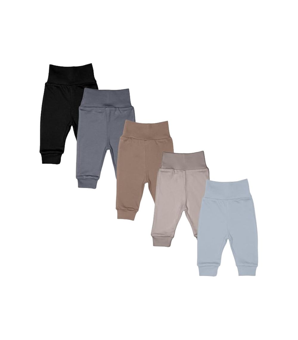 Babybyxor 4-pack i ekologisk bomull för barn
