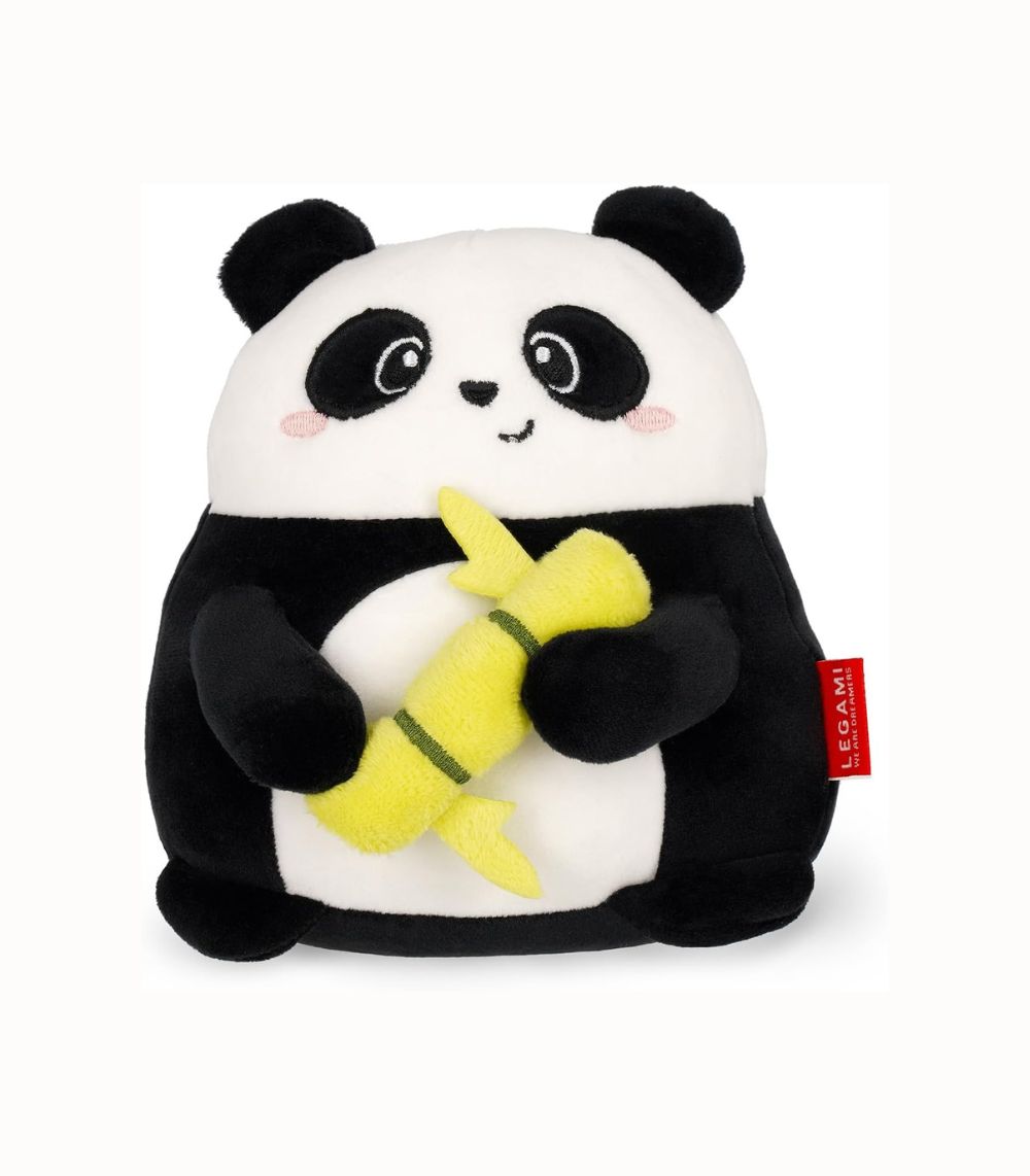 Super mjuk mini panda stående gosedjur 14 cm